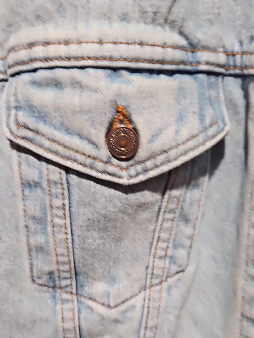 Vintage Levi's Light Wash Denim Trucker Jacket